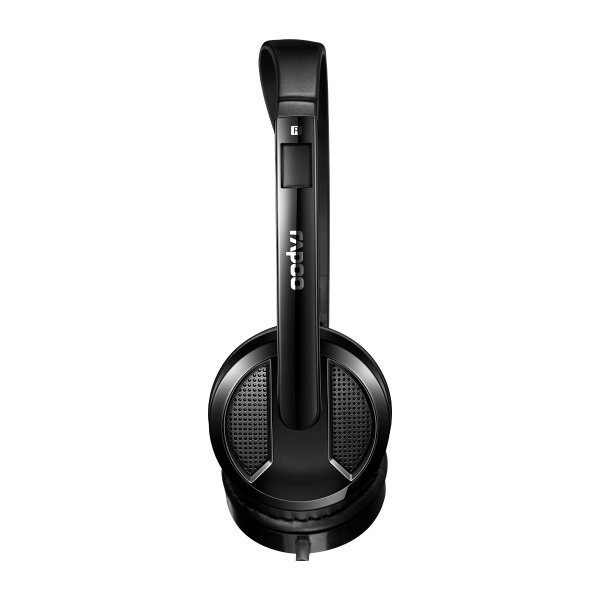 Casque Ordinateur Filaire Port USB – Rapoo H120 Noir