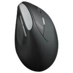 Souris sans fil Ergonomique vertical silencieuse – capteur laser 1600 dpi – 6 boutons – Rapoo MV20 Silent (Original)