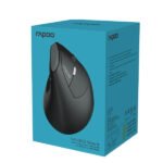 Souris sans fil Ergonomique vertical silencieuse – capteur laser 1600 dpi – 6 boutons – Rapoo MV20 Silent (Original)