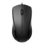 Souris filaire optique silencieuse 1000DPI, cordon de 1,5m, USB-A – Rapoo N1600 Silent (Original)
