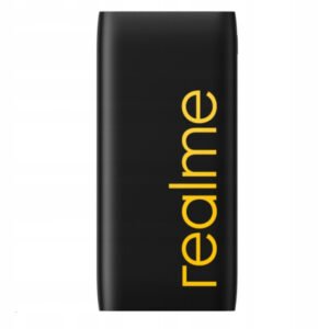 Power Bank 10000mAh Noir Avec 1 Entrée Micro/Type-C Et 2 Sorties USB – Realme RTX2110 Noir (10000MAH)