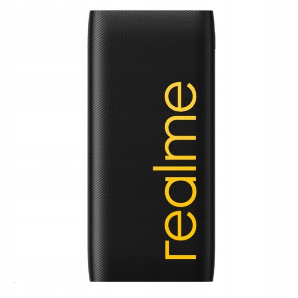 Power Bank 10000mAh Noir Avec 1 Entrée Micro/Type-C Et 2 Sorties USB – Realme RTX2110 Noir (10000MAH)