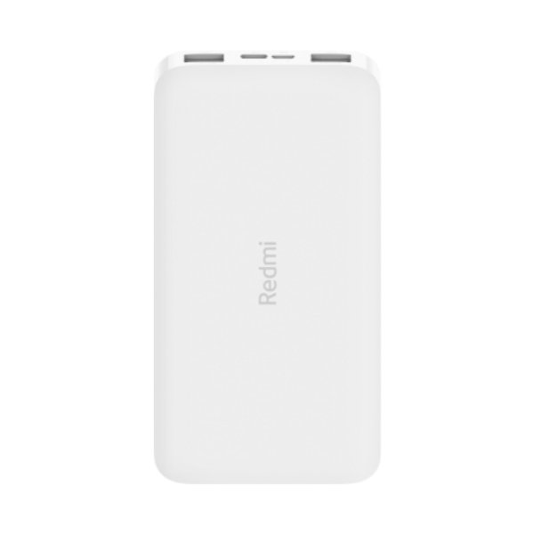 Power Bank Redmi 10000mAh Blanc Avec 2 Entrée Micro/Type-C Et 2 Sorties USB – Redmi PB100LZM Blanc (10000MAH)