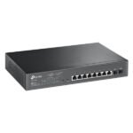 Switch 8 ports Gigabit 10/100/1000 Mbps PoE+ (Budget 150 W) + 2 logements SFP 1 Gbps | – TP-LINK TL-SG2210MP
