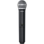 Système de micro sans fil portatif Shure BLX24/PG58 avec capsule PG58 (H9 : 512 à 542 MHz) – SHURE BLX24UK/PG58-H8E