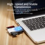 Lecteur cartes USB 2.0 classique 4 en 1 – SSK SCRM057