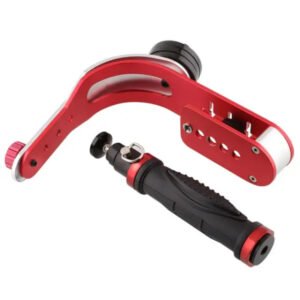 Stabilisateur d’appareil photo numérique portable en aluminium, support de poignée de – STABILISATEUR MANUEL