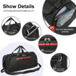 Sac De Voyage / Sac Sport Avec Plusieurs Compartiments, Facile à répondre aux courts – Sac Fitness Oceano 1811