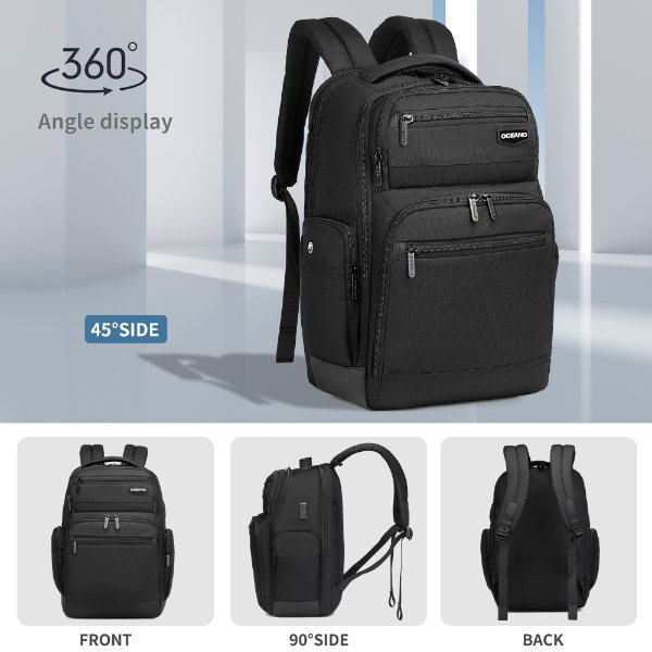 Sac à Dos Tiroll Avec Plusieurs Compartiments, étanche et Résistante Aux Chocs – Sac Oceano 3809