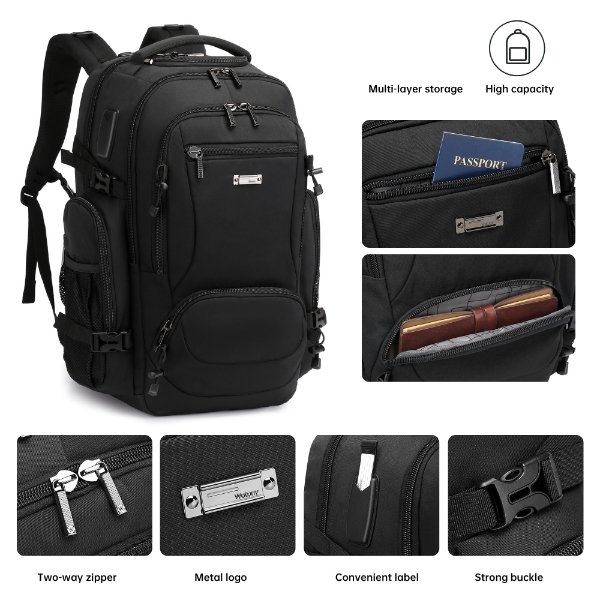 Sac à Dos Tiroll Grand Forma Avec Plusieurs Compartiments, étanche et Résistante Aux – Sac Tiroll 3530