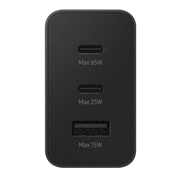 Samsung Adaptateur secteur Trio 65W Noir avec câble (Original)