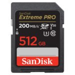 Carte mémoire SDHC UHS-I U3 Classe 10 512Gb 90 Mo/s – SanDisk Extreme Pro SDHC UHS-I 512Gb