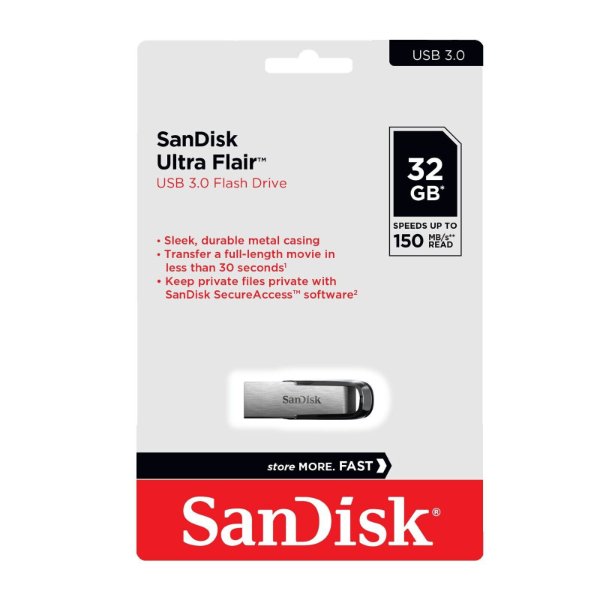 SanDisk Ultra Flair USB 3.0 32Gb