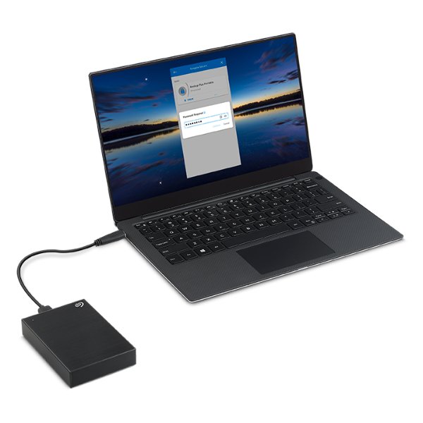 Disque dur externe 1Tb avec protection par mot de passe – Seagate One Touch 1TB (USB 3.2 Gen 1)