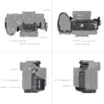 Kit cage « Rhinocéros » pour Sony Alpha 7R V / Alpha 7 IV / Alpha 7S III – SmallRig 4308