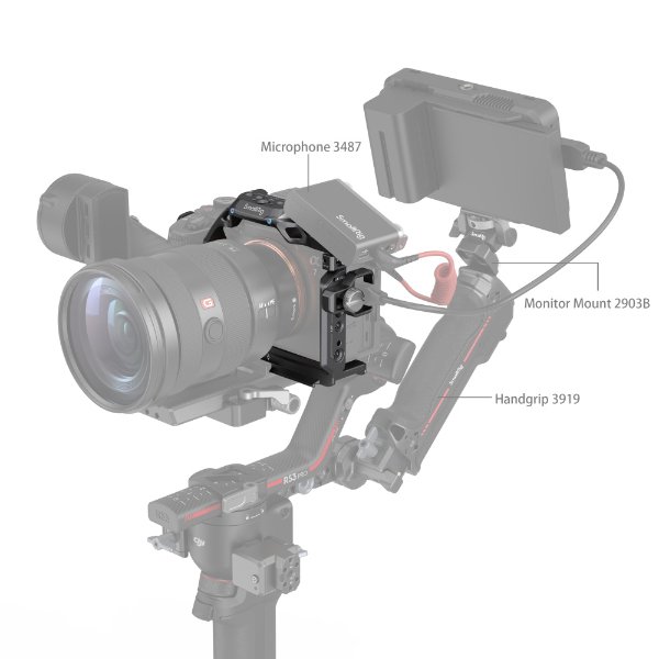Kit cage « Rhinocéros » pour Sony Alpha 7R V / Alpha 7 IV / Alpha 7S III – SmallRig 4308