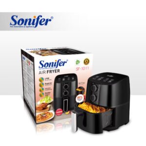 Air Fryer / Friteuse à air chaud électrique 4,2 Litres 1400W à double bouton, température – Sonifer SF-1011