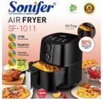 Air Fryer / Friteuse à air chaud électrique 4,2 Litres 1400W à double bouton, température – Sonifer SF-1011