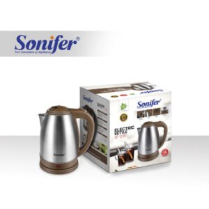 Chauffe Eau électrique / Bouilloire électrique de grande capacité 1,8 Litres en acier – Sonifer SF-2051