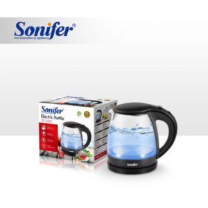 Chauffe Eau électrique / Bouilloire électrique miniature transparente de 1 Litre, 2200W – Sonifer SF-2087