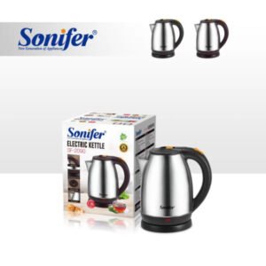 Chauffe Eau électrique / Bouilloire électrique de 1500W en acier inoxydable, bouilloire – Sonifer SF-2090