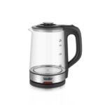 Chauffe Eau électrique / Bouilloire électrique 1500W, 1,8 Litres en verre borosilicate – Sonifer SF-2140