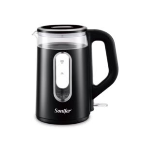 Chauffe Eau électrique / Bouilloire électrique en verre de 1,7 Litres. Double paroi – Sonifer SF-2152