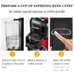 Machine à café expresso électrique automatique, autre machine à café multi-capsules 3 en 1 – Sonifer SF-3547