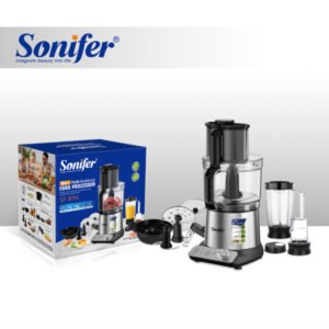 Blender / Mixeur et broyeur électrique 10 en 1 : moteur en cuivre pur, bol de 2,5 Litres – Sonifer SF-8194