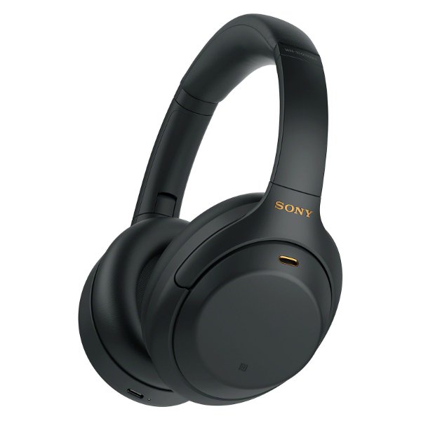 Casque circum-aural fermé sans fil – Réduction de bruit active – Bluetooth/NFC – LDAC – Sony WH-1000XM4