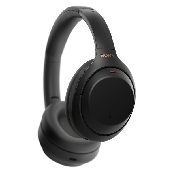 Casque circum-aural fermé sans fil – Réduction de bruit active – Bluetooth/NFC – LDAC – Sony WH-1000XM4