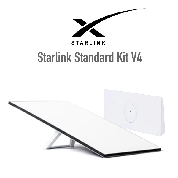 Starlink Kit Standard Nouvelle Génération 2024 (V4)