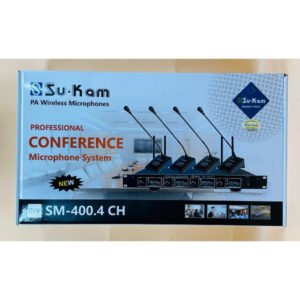 Kit de 4 micros de conférence Professionel sans fil Su-Kam SM-400.4 CH – Su-Kam SM-400.4 CH