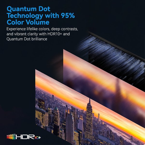 Téléviseur Star Track Smart TV QLED 4K 85" ST-85KQ-AZ2300WEB
