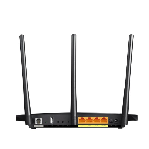 Modem Routeur WiFi Dual Band AC1200 + 3 ports LAN 10/100 Mbps + 1 port LAN/WAN – TP-LINK Archer VR400