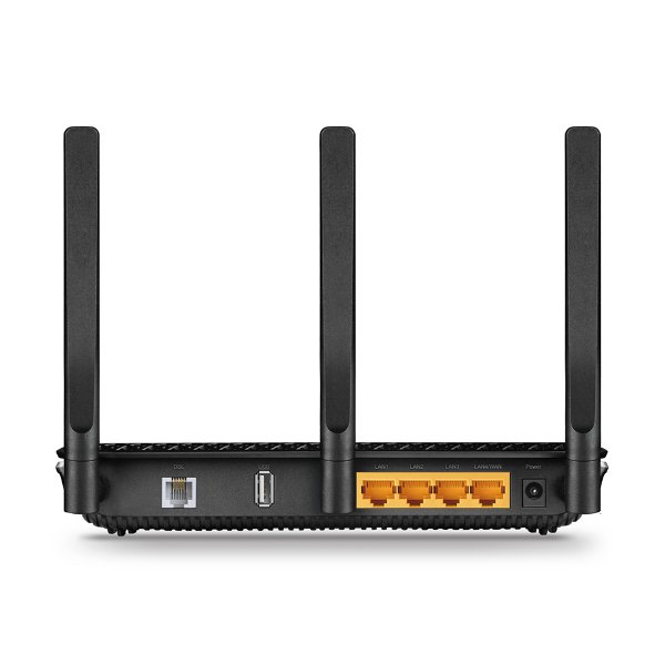 Modem Routeur WiFi Dual Band AC1600 + 3 ports LAN 10/100/1000 Mbps + 1 port LAN/WAN – TP-LINK Archer VR600