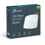 Accèss Point WiFi / Point d’accès WiFi N 300 Mbps PoE Fast Ethernet – Plafonnier – TP-LINK EAP115