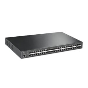 Switch 48 ports Gigabit 10/100/1000 Mbps PoE+ (+ 4 ports SFP 10 Gbps) | rackable – TP-LINK JetStream TL-SG3452XP