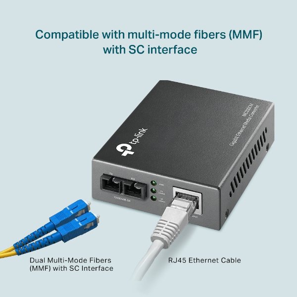 Convertisseur de média multimode Gigabit – TP-LINK MC200CM