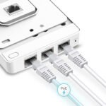 Accèss Point WiFi / Point d’accès WiFi PoE AC1200 (AC867 + N300) PoE MU-MIMO Wave 2 – 3 – TP-LINK Omada EAP235-WALL