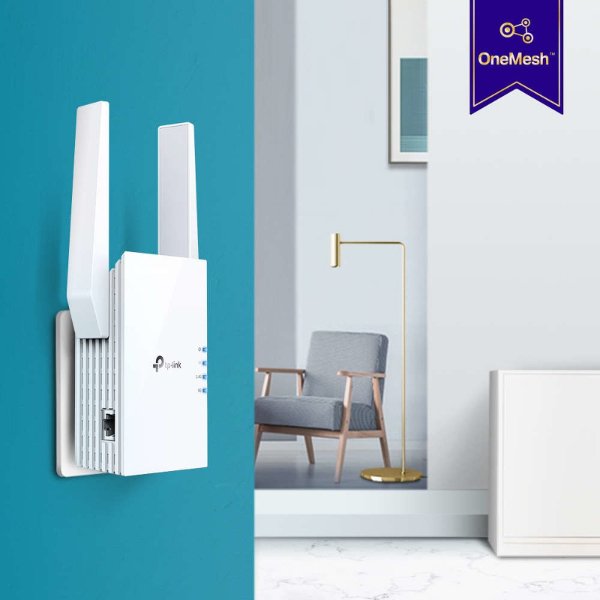 Accèss Point WiFi / Point d’accès WiFi / Répéteur WiFi Mesh AX1800 Mbps Dual-Band – TP-LINK RE605X
