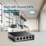 Switch 5 ports 10/100 Mbps avec 4 ports PoE – TP-LINK TL-SF1005LP