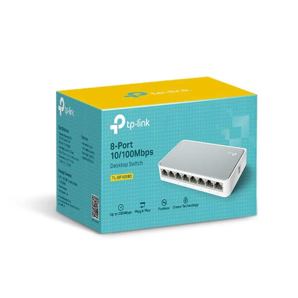 Switch 8 ports 10/100Mbps – TP-LINK TL-SF1008D