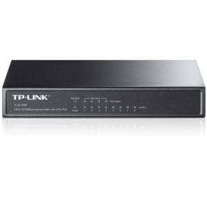 Switch 8 ports 10/100 Mbps Dont 4 ports PoE | non manageable – TP-LINK TL-SF1008P