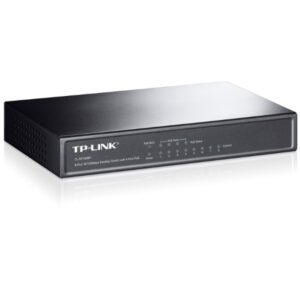 Switch 8 ports 10/100 Mbps Dont 4 ports PoE | non manageable – TP-LINK TL-SF1008P