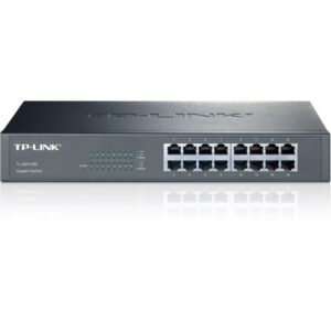 Switch 16 ports Gigabit 10/100/1000 Mbps | rackable, non manageable – TP-LINK TL-SG1016D