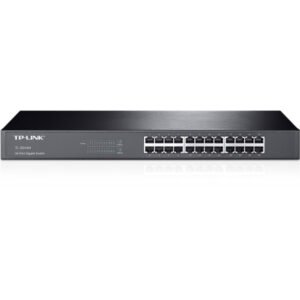 Switch 24 ports Gigabit 10/100/1000 Mbps | rackable, non manageable – TP-LINK TL-SG1024