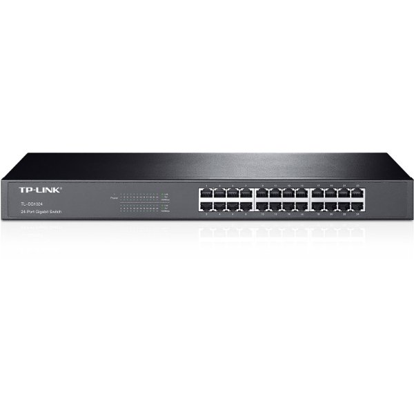 Switch 24 ports Gigabit 10/100/1000 Mbps | rackable, non manageable – TP-LINK TL-SG1024