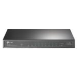 Switch 8 ports / Switch 9 ports 10/100/1000 Mbps dont 8 PoE+ (Budget 63 W) + 1 logement – TP-LINK TL-SG1210P