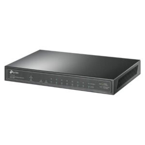 Switch 8 ports / Switch 9 ports 10/100/1000 Mbps dont 8 PoE+ (Budget 63 W) + 1 logement – TP-LINK TL-SG1210P